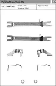 Регулятор, барабанный тормоз KAWE купить